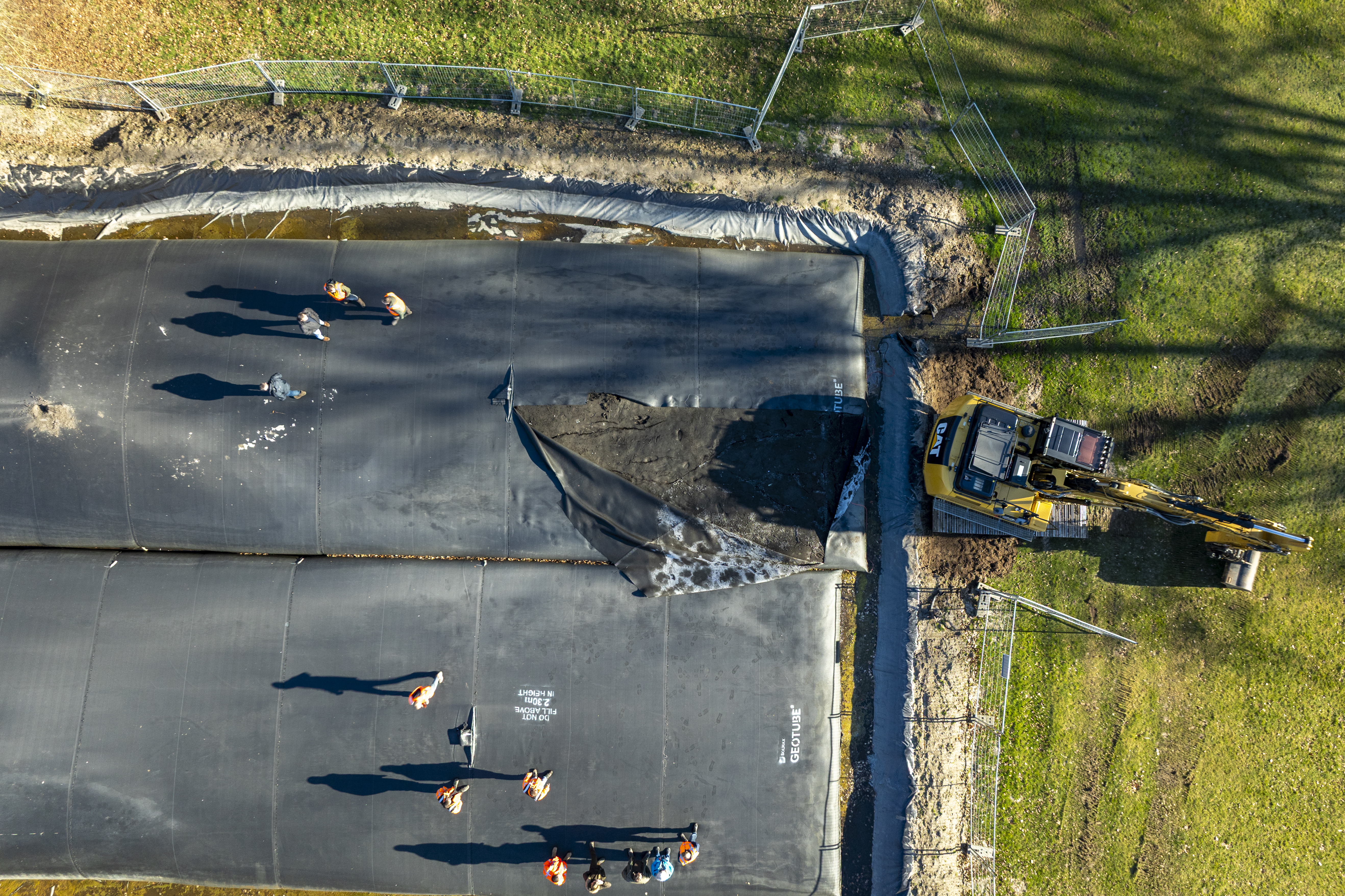 Werkzaamheden in park Angerenstein