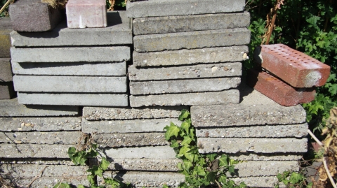 stapel tegels