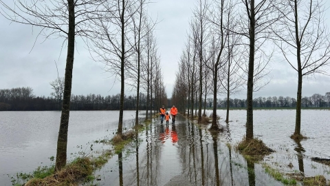 waterberging Bredevoort in december 2023